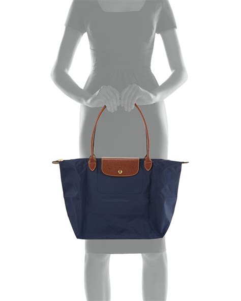 longchamp bag navy|longchamp large tote navy.